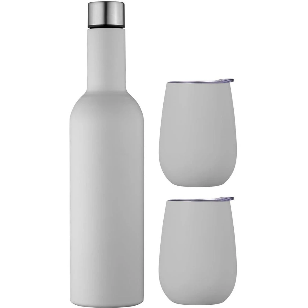 Avanti Wine Travellers Set - Dove Grey Avanti Wine Travellers Set - Dove Grey -Matchbox store