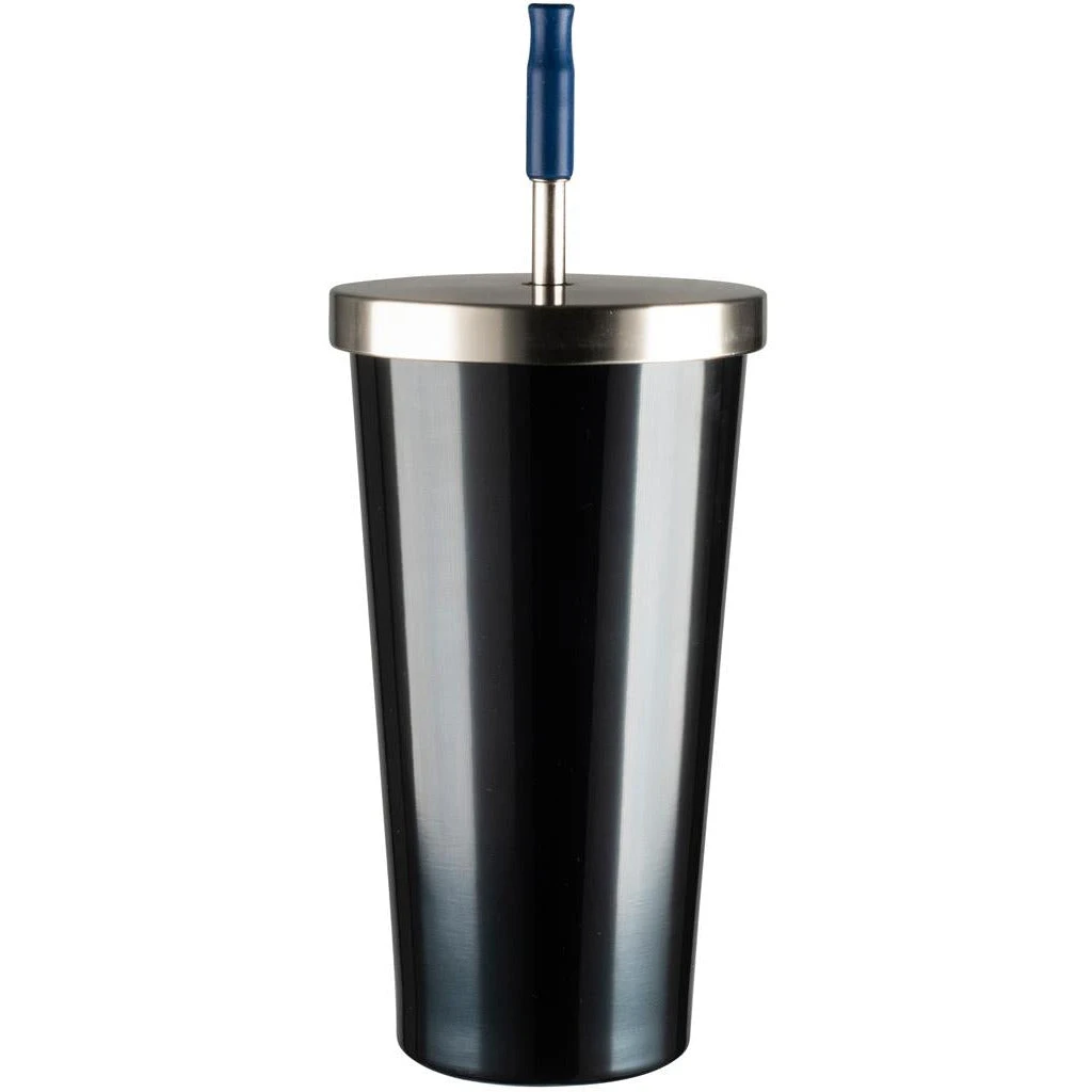 Avanti Insulated Smoothie Tumbler 500ml - Steel Blue Avanti Insulated Smoothie Tumbler 500ml - Steel Blue -Matchbox store