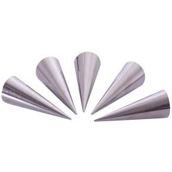 Avanti Stainless Steel Cream Horns - Set Of 6