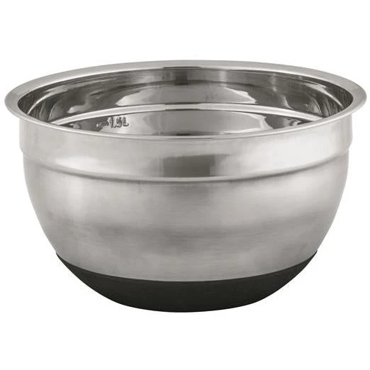 Avanti Anti-Slip Stainless Steel Mixing Bowl - 18cm Avanti Anti-Slip Stainless Steel Mixing Bowl - 18cm -Matchbox store