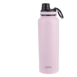 Oasis Insulated Challenger Bottle With Screw Cap 1.1L Carnation