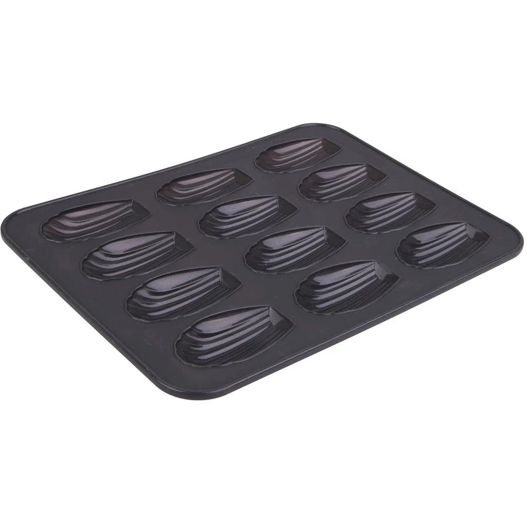 Daily Bake Silicone 12 Cup Madeleine Pan 32.5cm X 24.5cm - Charcoal 3 Daily Bake Silicone 12 Cup Madeleine Pan 32.5cm X 24.5cm - Charcoal