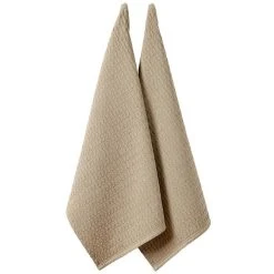 Ladelle Eco Recycled Kitchen Towel Taupe - 2 Piece Set