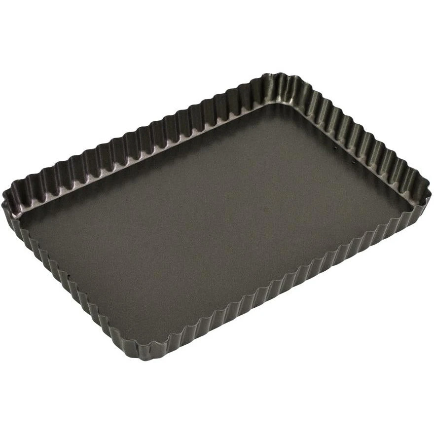 BAKEMASTER Loose Base Rectangular Quiche Pan - 31cm X 21cm X 3.5cm 3 BAKEMASTER Loose Base Rectangular Quiche Pan - 31cm X 21cm X 3.5cm