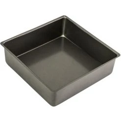 BAKEMASTER Loose Base Square Cake Pan 25cm X 8cm