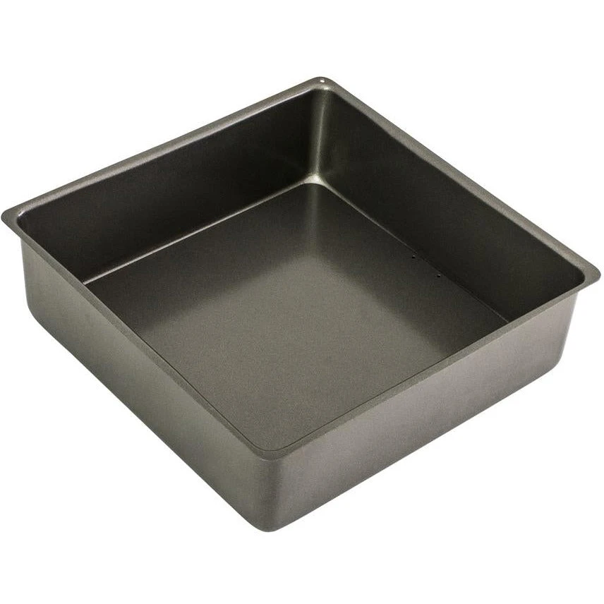 BAKEMASTER Loose Base Square Cake Pan 25cm X 8cm 3 BAKEMASTER Loose Base Square Cake Pan 25cm X 8cm
