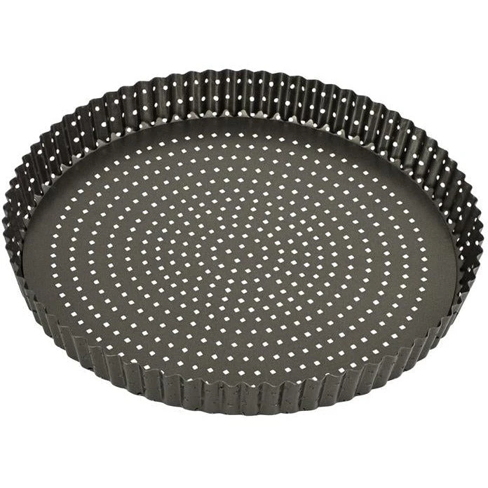 BAKEMASTER Perfect Crust Loose Base Quiche Pan - 30cm X 3.5cm 3 BAKEMASTER Perfect Crust Loose Base Quiche Pan - 30cm X 3.5cm