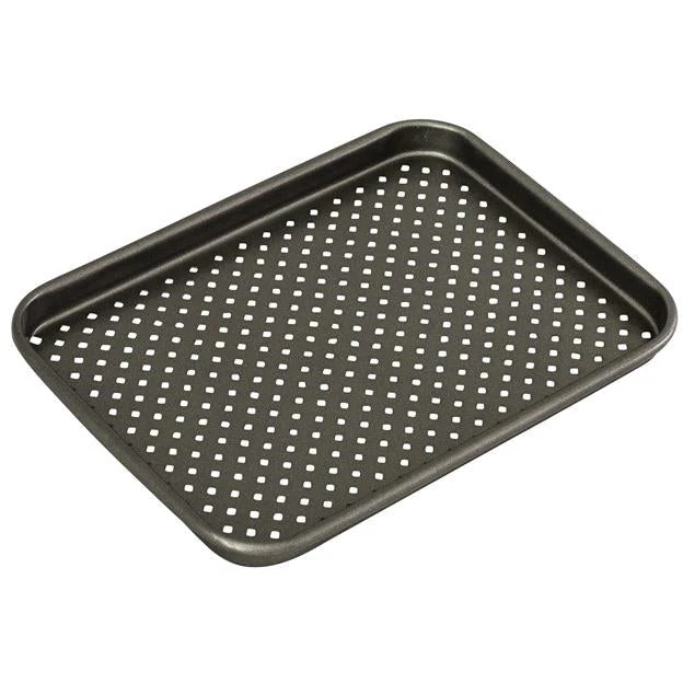 BAKEMASTER Perfect Crust Baking Tray - 24cm X 18cm 3 BAKEMASTER Perfect Crust Baking Tray - 24cm X 18cm