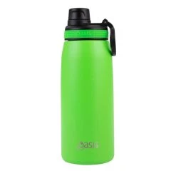 Oasis Insulated Sports Bottle Screw Cap 780ml Neon Green