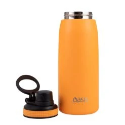 Oasis Insulated Sports Bottle Screw Cap 780ml Neon Orange -Matchbox store 8891NOE g 1024x1024