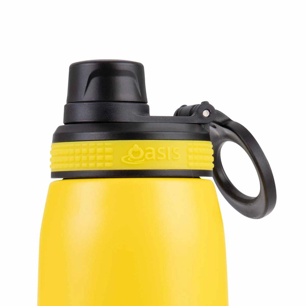 Oasis Insulated Sports Bottle Screw Cap 780ml Neon Yellow 8 Oasis Insulated Sports Bottle Screw Cap 780ml Neon Yellow - Image 6
