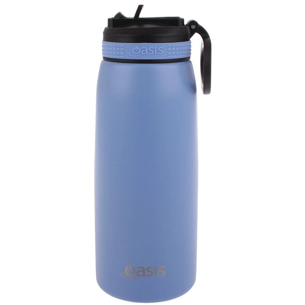 Oasis Insulated Sports Bottle Sipper Straw 780ml Lilac Oasis Insulated Sports Bottle Sipper Straw 780ml Lilac -Matchbox store