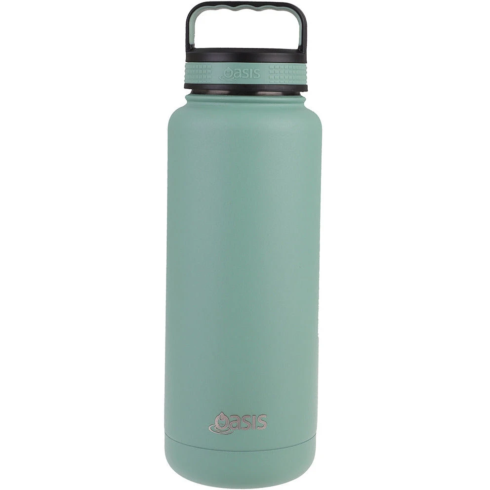 Oasis Titan Bottle 1.2 Litre Stainless Steel Double Wall Insulated - Sage Green 3 Oasis Titan Bottle 1.2 Litre Stainless Steel Double Wall Insulated - Sage Green