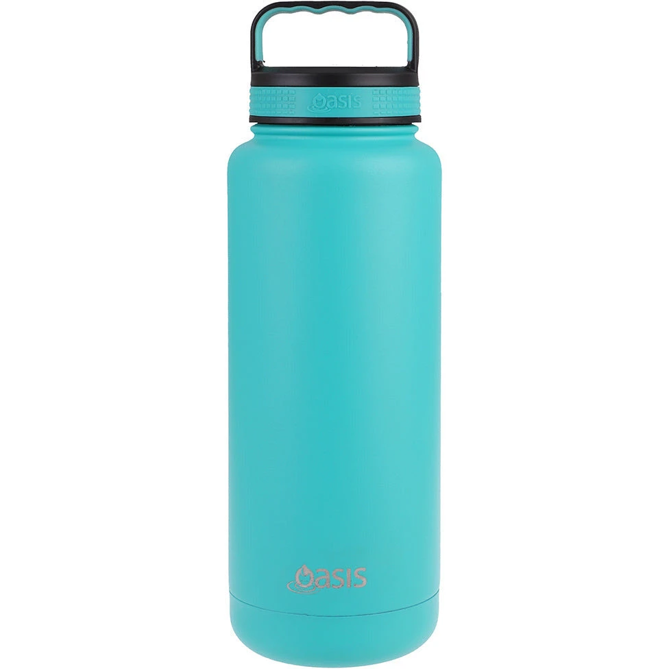 Oasis Titan Bottle 1.2 Litre Stainless Steel Double Wall Insulated - Turquoise 3 Oasis Titan Bottle 1.2 Litre Stainless Steel Double Wall Insulated - Turquoise