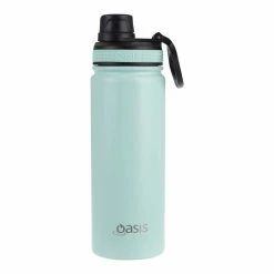 Oasis Insulated Challenger Bottle With Screw Cap 550ml Mint