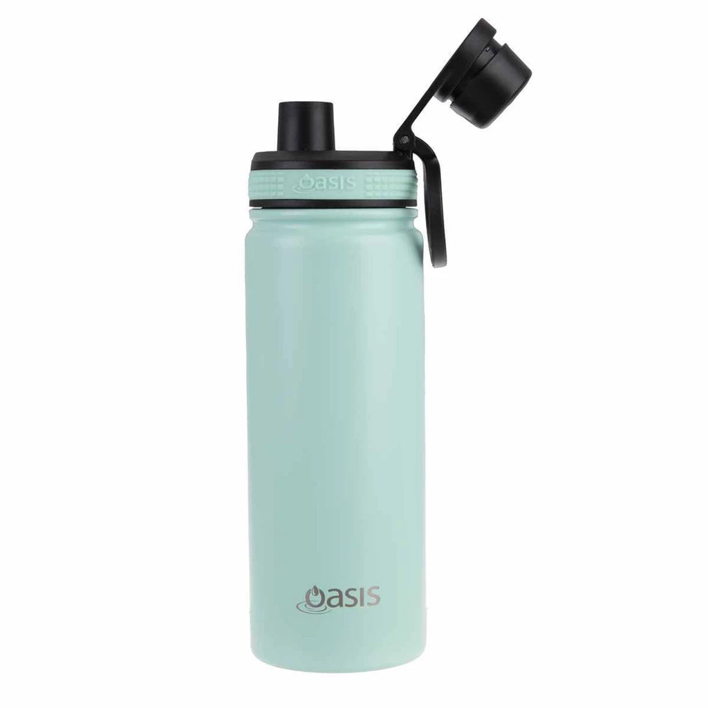 Oasis Insulated Challenger Bottle With Screw Cap 550ml Mint 4 Oasis Insulated Challenger Bottle With Screw Cap 550ml Mint - Image 2