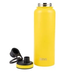 Oasis Insulated Challenger Bottle With Screw Cap 1.1L Neon Yellow -Matchbox store 8896 2NYW b 1024x1024