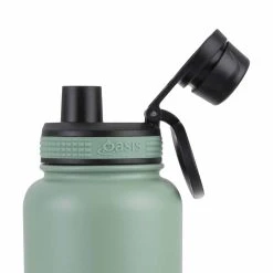 Oasis Insulated Challenger Bottle With Screw Cap 1.1L Sage Green 10 Oasis Insulated Challenger Bottle With Screw Cap 1.1L Sage Green -Matchbox store 8896 2SG f 1024x1024