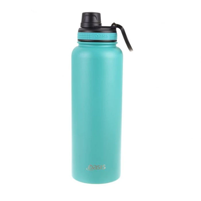 Oasis Insulated Challenger Bottle With Screw Cap 1.1L Turquoise 3 Oasis Insulated Challenger Bottle With Screw Cap 1.1L Turquoise