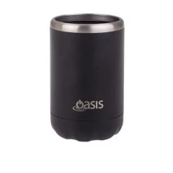 Oasis Double Wall Cooler Can Black