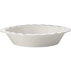 Maxwell And Williams Epicurious Fluted Pie Dish 25cm X 5cm - White