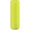 Frank Green Ultimate Ceramic Reusable Bottle Push Button Lid 20oz - Neon Yellow -Matchbox store Frank Green Ceramic 20oz Reusable Bottle Neon Yellow Matchbox 1024x1024