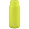 Frank Green 34oz Reusable Bottle - Push Button Lid - Neon Yellow 1 Frank Green 34oz Reusable Bottle - Push Button Lid - Neon Yellow -Matchbox store Frank Green Ceramic 34oz Reusable Bottle Neon Yellow Matchbox 1024x1024