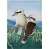 Maxwell And Williams Birds Of Australia Anniversary Tea Towel - Kookaburra -Matchbox store GX0089 1024x1024
