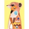 Maxwell And Williams Pete Cromer Wildlife Tea Towel 50x70cm - Meerkat -Matchbox store GX0174 1024x1024