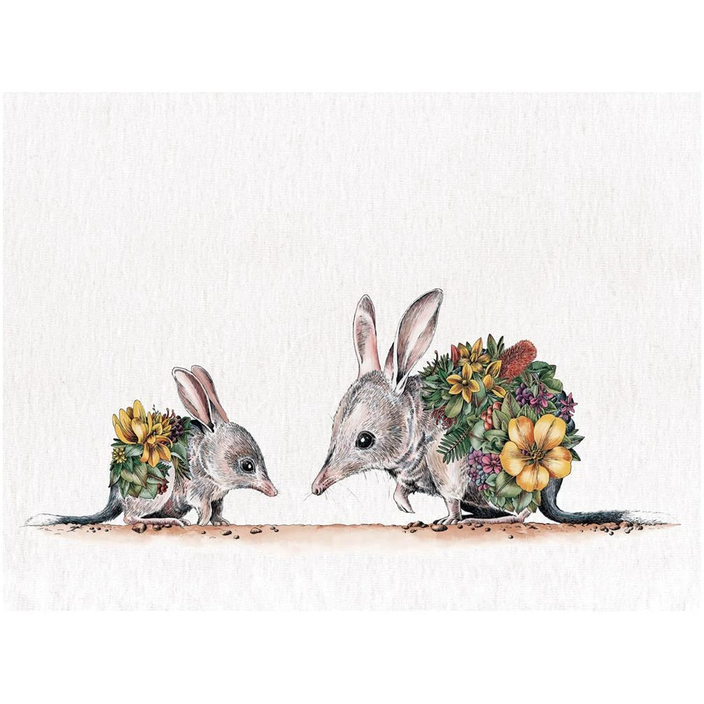 Maxwell And Williams Marini Ferlazzo Australian Families Tea Towel 50X70cm Bilby 3 Maxwell And Williams Marini Ferlazzo Australian Families Tea Towel 50X70cm Bilby