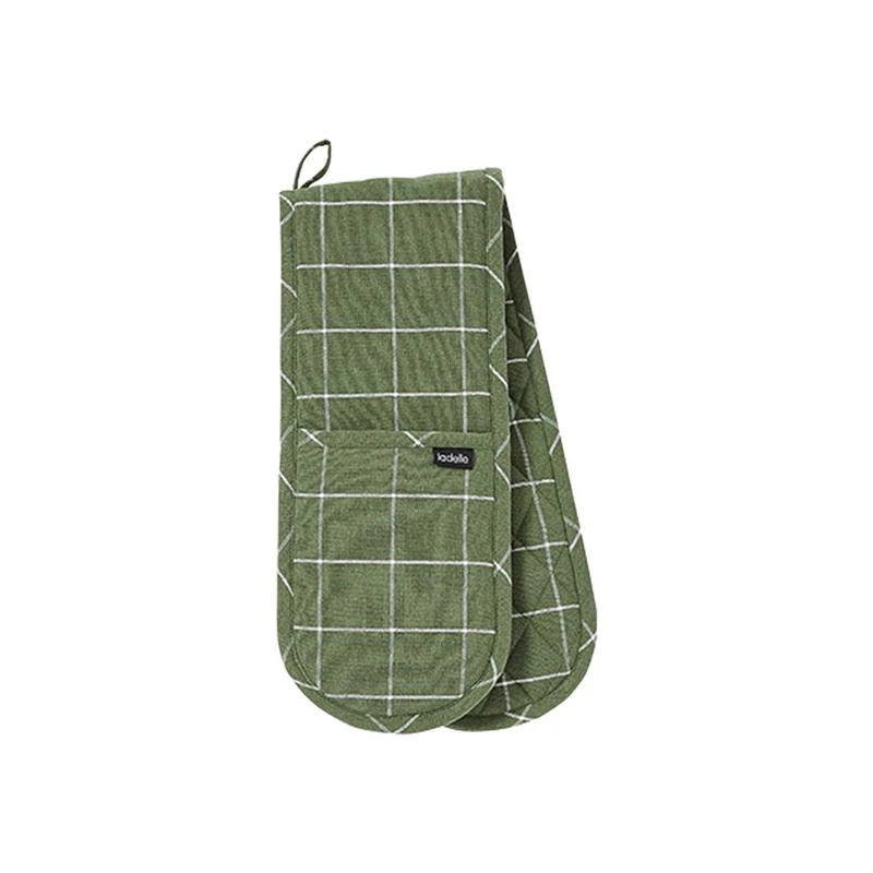 Ladelle Eco Check Green Double Oven Mitt Ladelle Eco Check Green Double Oven Mitt -Matchbox store Ladelle Kitchen Linens Matchbox 48750 EcoCheck Green DOM e992b2f8 2451 4cc2 9efc