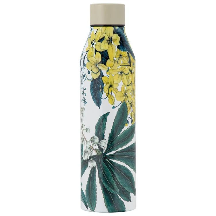 Maxwell and Williams The Blck Pen Golden Summer Double Wall Insulated Drink Bottle 480ML Maxwell And Williams The Blck Pen Golden Summer Double Wall Insulated Drink Bottle 480ML -Matchbox store Maxwell Williams Blck Pen Golden Summer Matchbox