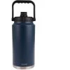 Oasis Stainless Steel Double Wall Insulated Jug W/ Carry Handle 3.8 Litre - Navy 2 Oasis Stainless Steel Double Wall Insulated Jug W/ Carry Handle 3.8 Litre - Navy -Matchbox store Oasis Drink Bottles Matchbox 8897 2NY 1024x1024
