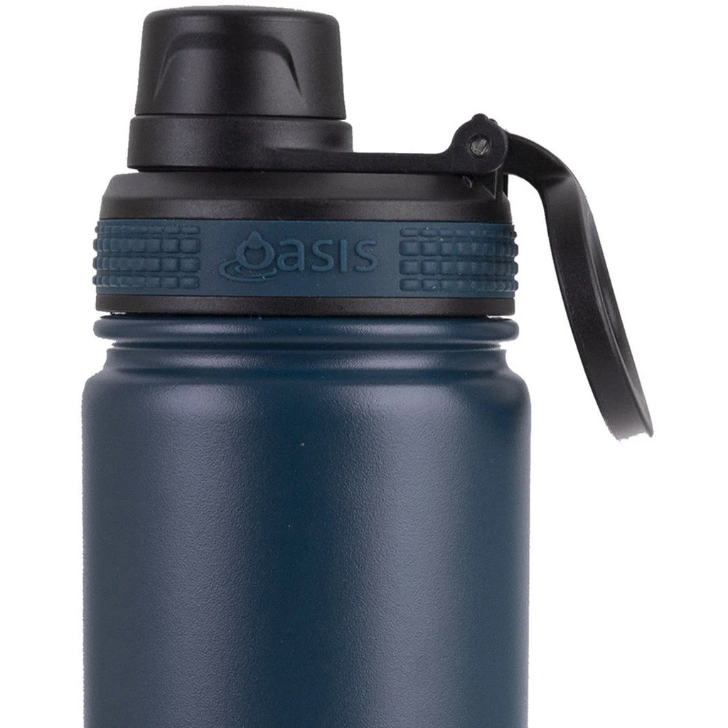 Oasis Insulated Challenger Bottle With Screw Cap 1.1L Navy 7 Oasis Insulated Challenger Bottle With Screw Cap 1.1L Navy - Image 5