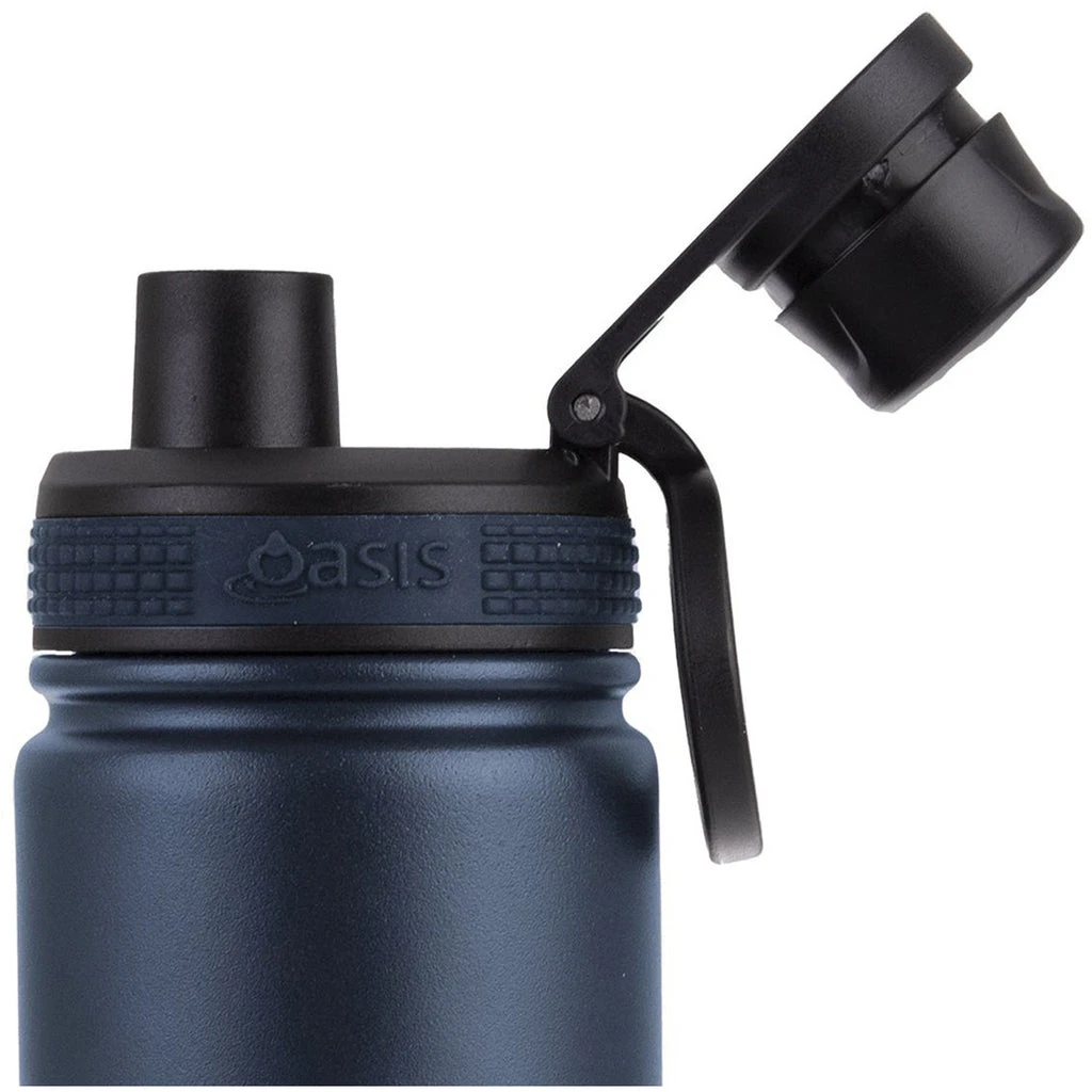 Oasis Insulated Challenger Bottle With Screw Cap 1.1L Navy 8 Oasis Insulated Challenger Bottle With Screw Cap 1.1L Navy - Image 6