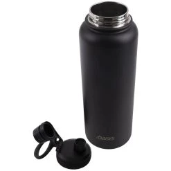 Oasis Insulated Challenger Bottle With Screw Cap 1.1L Black 4 Oasis Insulated Challenger Bottle With Screw Cap 1.1L Black -Matchbox store Oasis Insulated Drink Bottles Matchbox 8896 2bk b copy 1024x1024