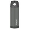 Thermos Funtainer Vacuum Insulated Drink Bottle Charcoal 470ml 1 Thermos Funtainer Vacuum Insulated Drink Bottle Charcoal 470ml -Matchbox store Thermos Matchbox F4023CH6AUS IMG1 1024x1024