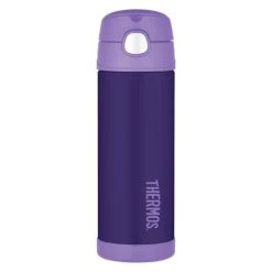 Thermos Funtainer Vacuum Insulated Drink Bottle Purple 470ml