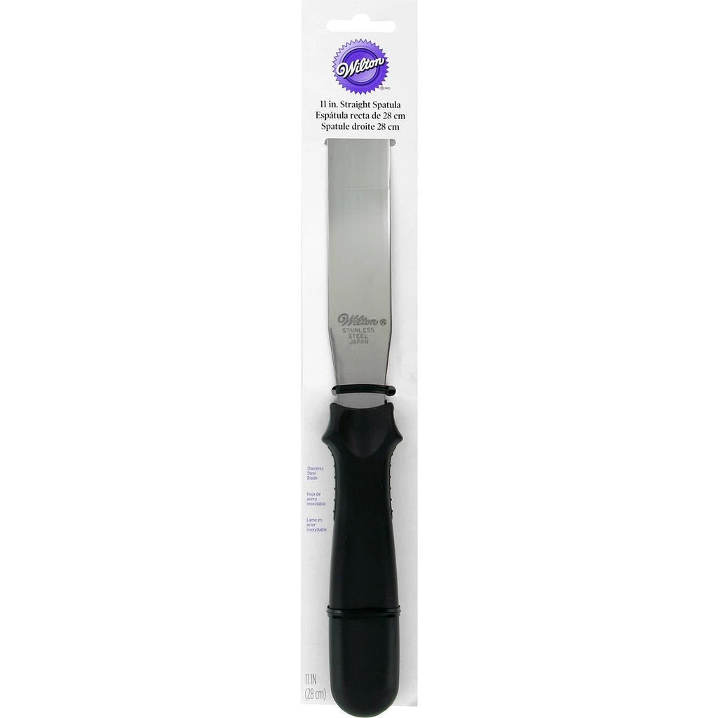 Wilton Straight Spatula 11IN - Black Wilton Straight Spatula 11IN - Black -Matchbox store W409