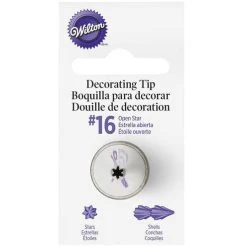 Wilton Open Star Tip - #16
