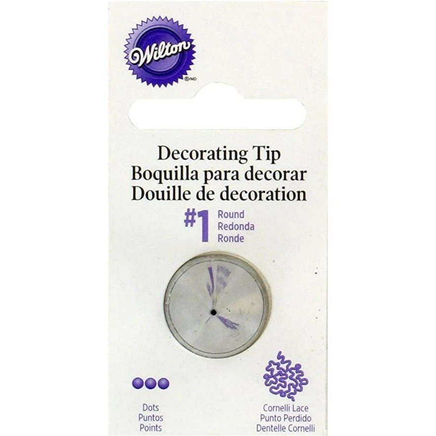 Wilton Round Tip - #1 Wilton Round Tip - #1 -Matchbox store W418