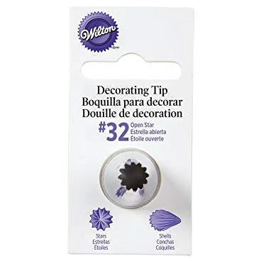 Wilton Open Star Tip - #32 Wilton Open Star Tip - #32 -Matchbox store W418