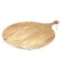Davis And Waddell Provence Mango Wood Paddle Serving Board Round 57cm