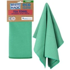 White Magic Tea Towel Single Forest
